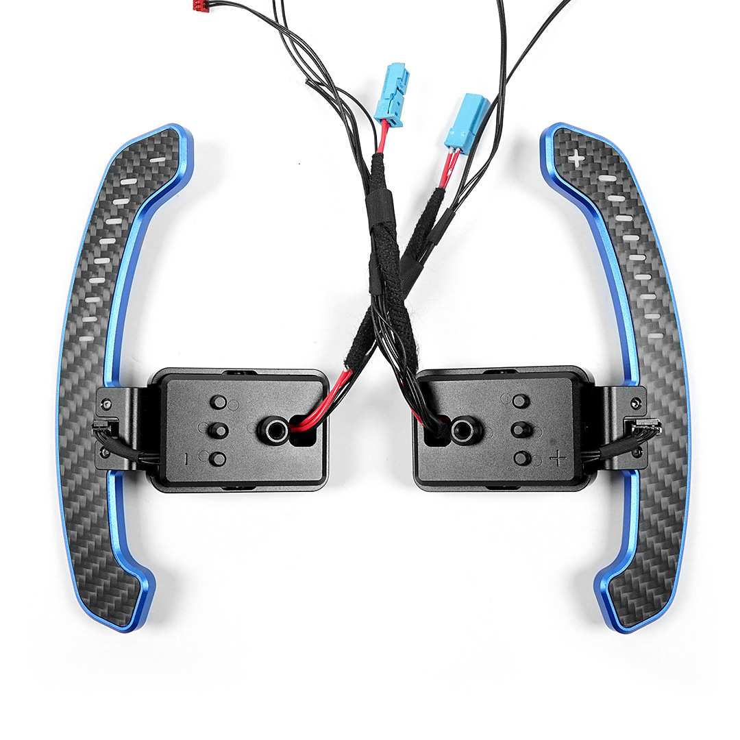 LED碳纤维磁吸换挡拨片适用于宝马i8 F20 F21 F52 F40 G22 G23 G8