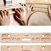 墙上手机力插指 指健身器材手引体攀登家用板室内攀岩木制多功能