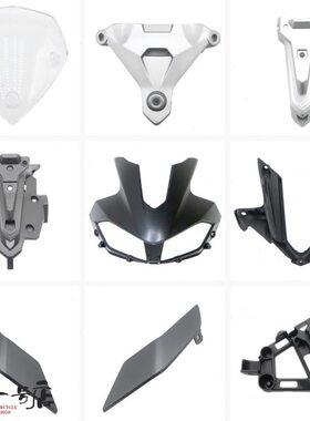 0罩2-体30罩X适用大灯C0装饰盖前照灯罩玻璃0支架J头仪表导 R3流H