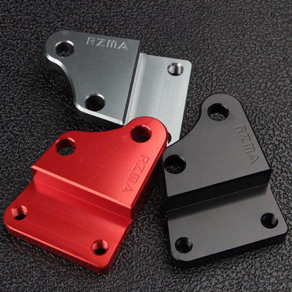 /26骠骑码铝合金220鲍鱼支架座大MA刹车RZ平叉转接改装电摩0卡钳