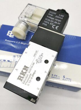 8V3阀v220阀电磁阀30/3224V电气动-3阀10/气 410电磁-0控制