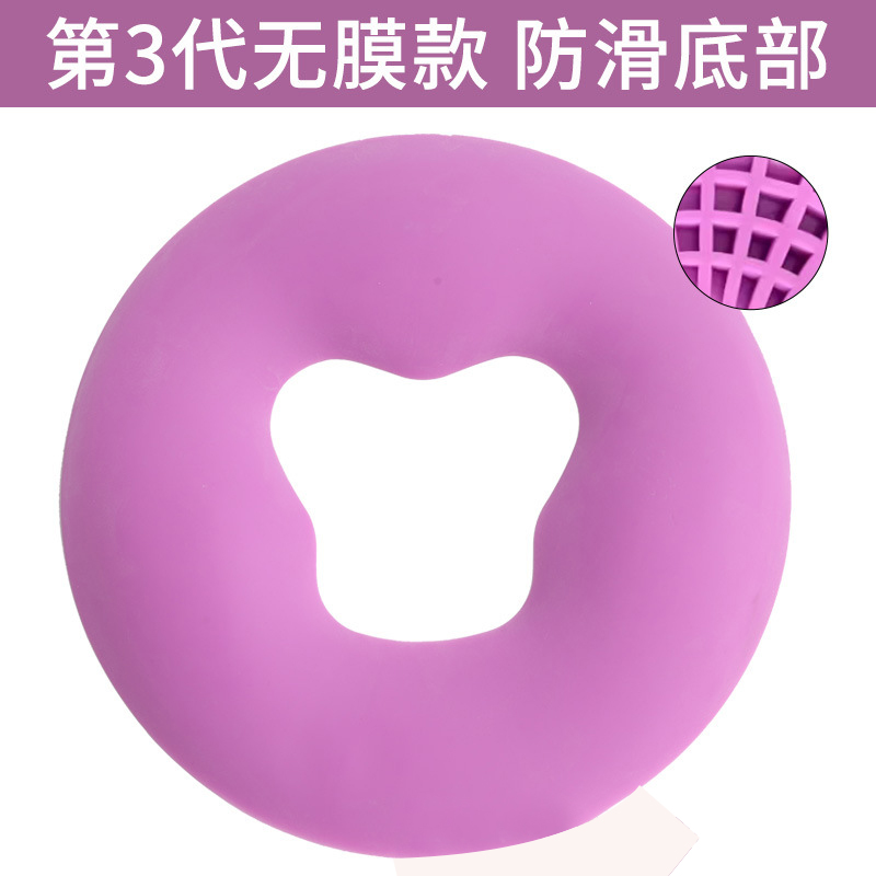 美容趴着按摩f专用枕胸枕硅胶枕趴脸垫凉枕垫趴垫床洞脸垫枕头有