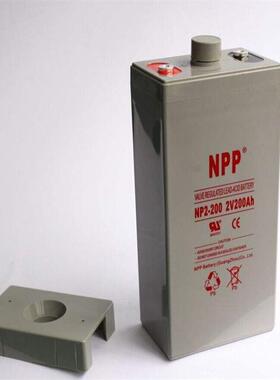 NPP耐普蓄电池NP2-200铅酸电池2V200Ah 广州耐普免维护蓄电池