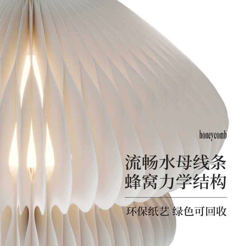 十八纸装饰台灯桌灯卧室睡眠氛围灯床头小夜灯拍照摆件礼物小灯饰