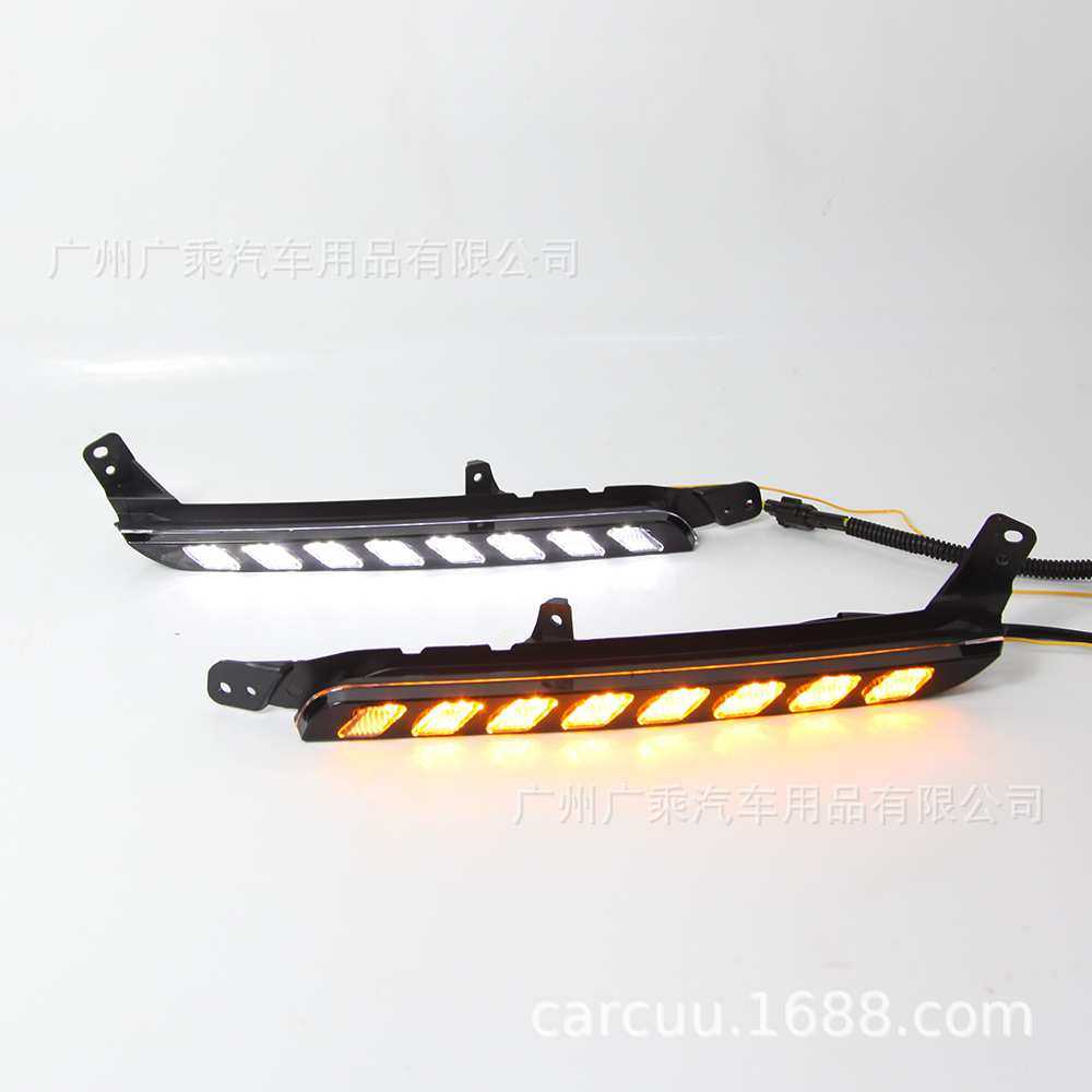 适用于21-22款丰田海拉克斯灯眉泪眼灯hilux revo日行