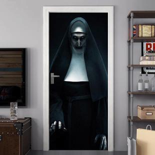 MT071外贸热销万圣节死神门贴 玻璃橱窗贴创意派对木门翻新墙贴