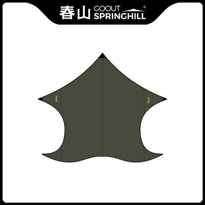 春山昆仑小g拓展天幕新型户外露营轻量化黑胶天幕防雨防晒遮阳棚