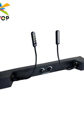 1U尺寸机柜LED照明灯5VLED灯珠可旋转调光舞台控台LED照明设备