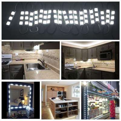 LED化妆镜前灯 触摸调光灯组 5630高亮模组 内阁灯组 亚马逊爆款