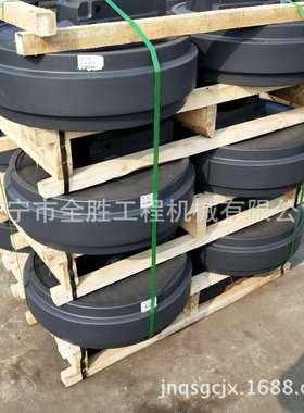 山推SE245 SE265挖掘机引导轮 涨紧油缸总成 链轨总成全车配件