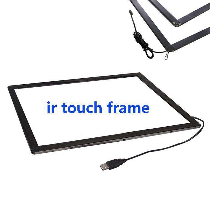 IR touch frame screen触摸框触摸屏20 point overlay Lcd panel