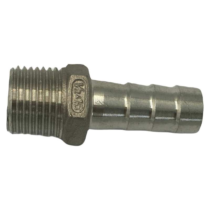 不锈钢宝塔接头水咀接头六角外丝宝塔接头软管接头不锈钢接头