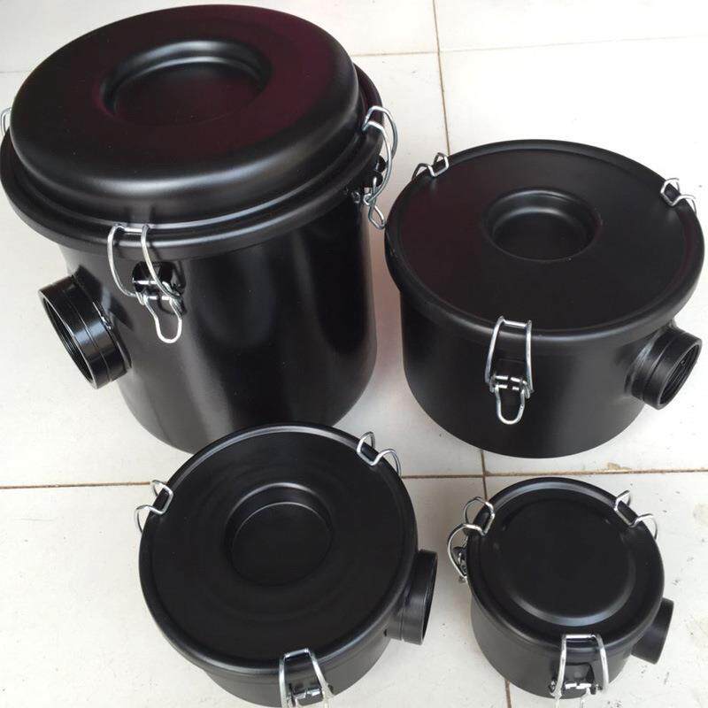 气泵过滤桶真空泵过滤器滤芯总成工业吸尘过滤器风机空气灰尘过滤
