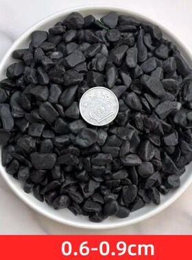 黑色石子铺地水j洗石外墙水刷石枯山水庭院造景米粒砾石水磨石石