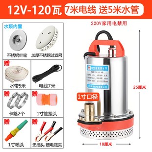 菜园浇水神器插电动车农村种专用工具大面积N田间地里瓶抽泵汞机