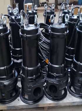 3KW潜水排污泵 WQR20-22-3污水提升泵 CP220-2M 南京凯普德