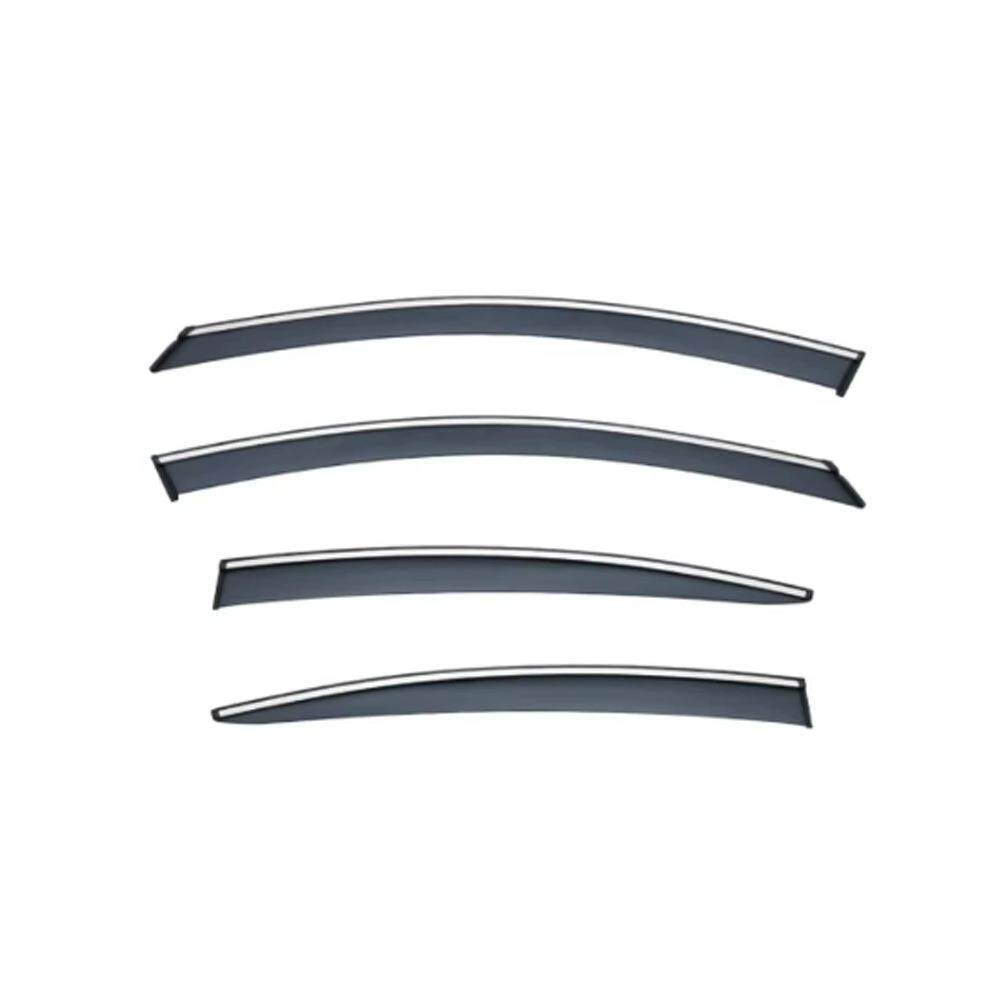 外贸出口专用车窗带亮条晴雨挡侧窗导流板雨眉加厚