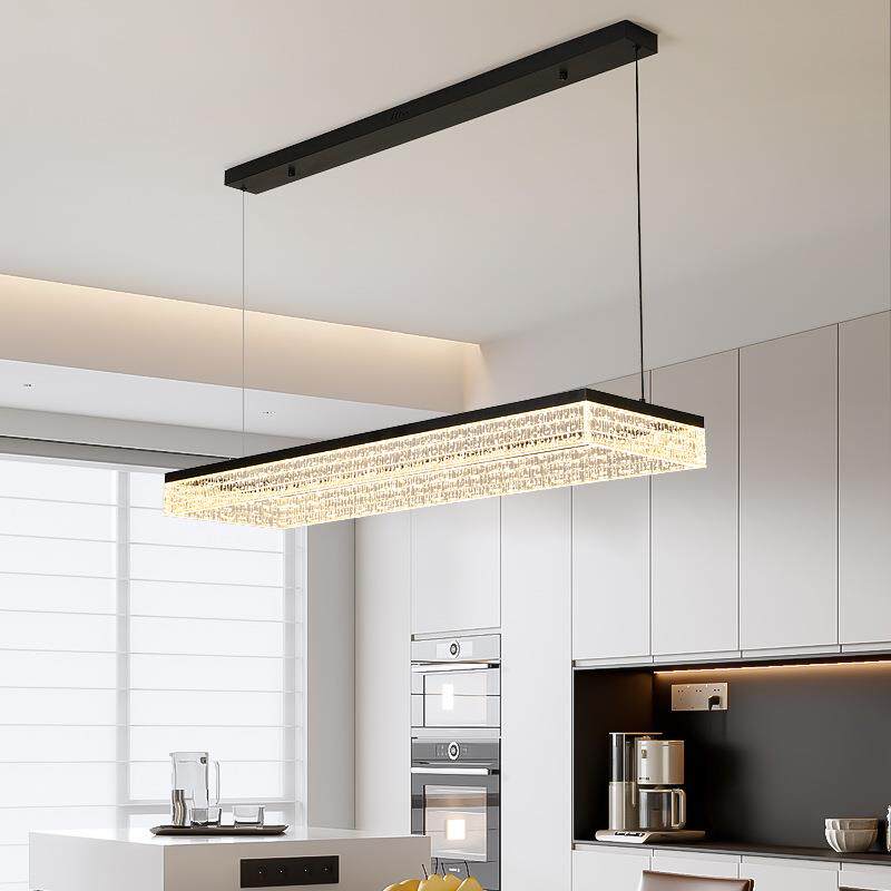 意式轻奢极简餐厅吊灯大气家用设计师2025新款北欧吧台岛台餐桌灯