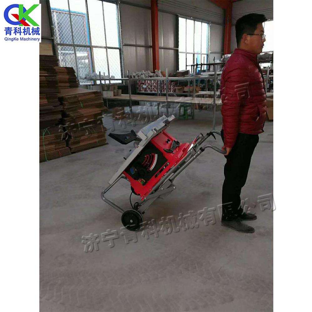 小型铝材切割机 自动木工家装断木锯 便捷式圆棒直线导轨推台锯