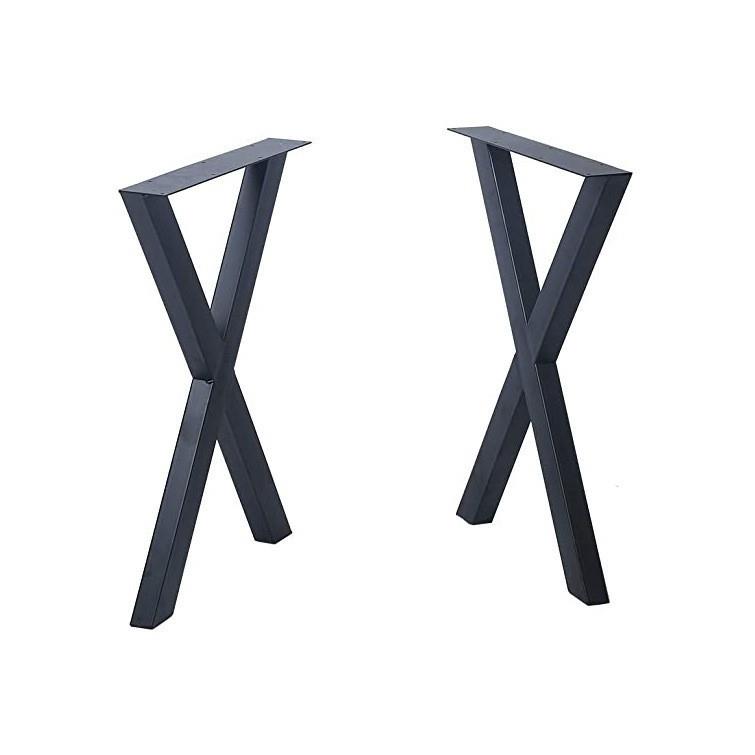 跨境temu现代简约桌架支架 铁艺桌腿支架支撑架 金属桌脚办公桌脚