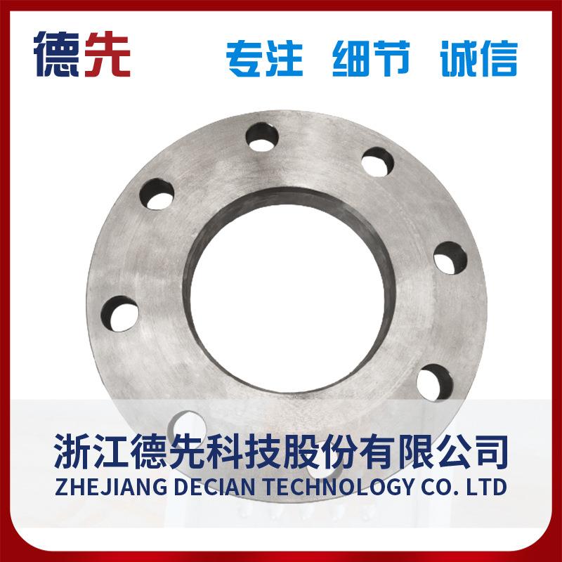 德先钛管件厂家钛法兰TA1/TA2钛法兰盖钛平焊法兰钛带颈法兰