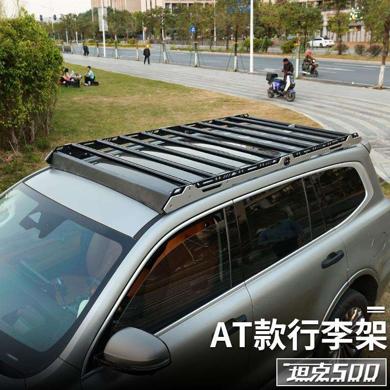 坦克500hi4t/hi4z-AT机甲风格改装行李架精钢爬梯车顶储物架平台