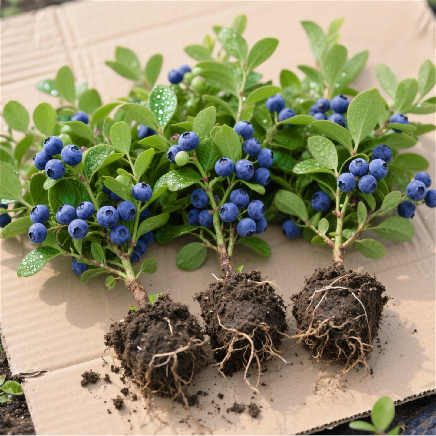 蓝莓树果苗带大果耐寒蓝莓苗盆栽