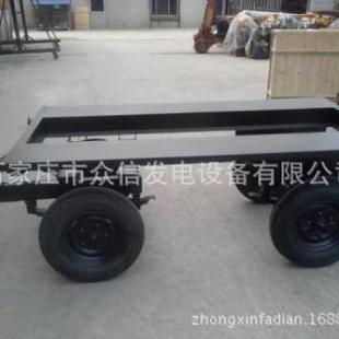 200KW柴油发动机底盘车悬挂油箱四轮 100 移动拖车发电机组30