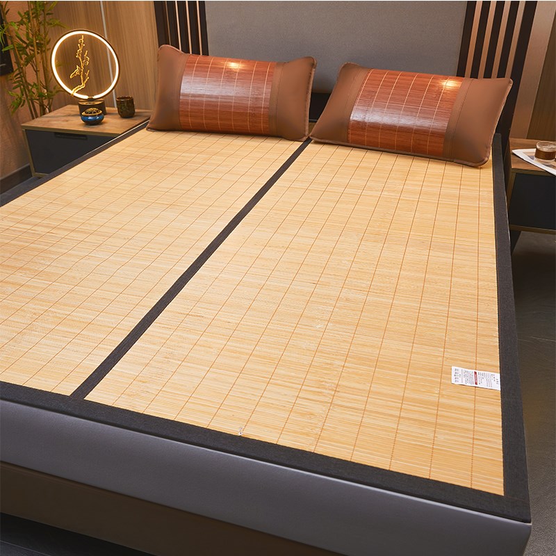可折叠竹园竹席凉席家用1.8米1.5/1.2凉席M学生宿舍0.9单人夏季席