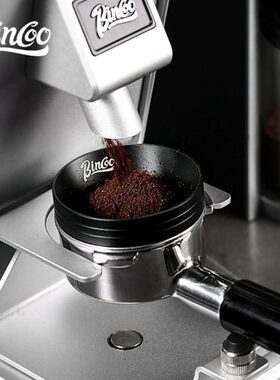 咖啡手柄飞oo接圈环粉in器1c58mm接粉/粉5配件意式咖啡机磁吸B防