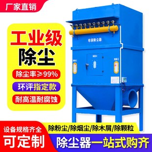工业除尘设备木工粉尘末收集器耐高温锅炉粉碎滤筒脉冲Z布袋除尘