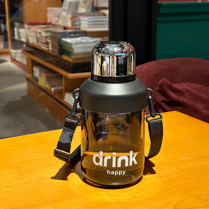 潮流大容量水壶男生m户外运动健身便携吨吨桶工地带茶隔大肚杯夏