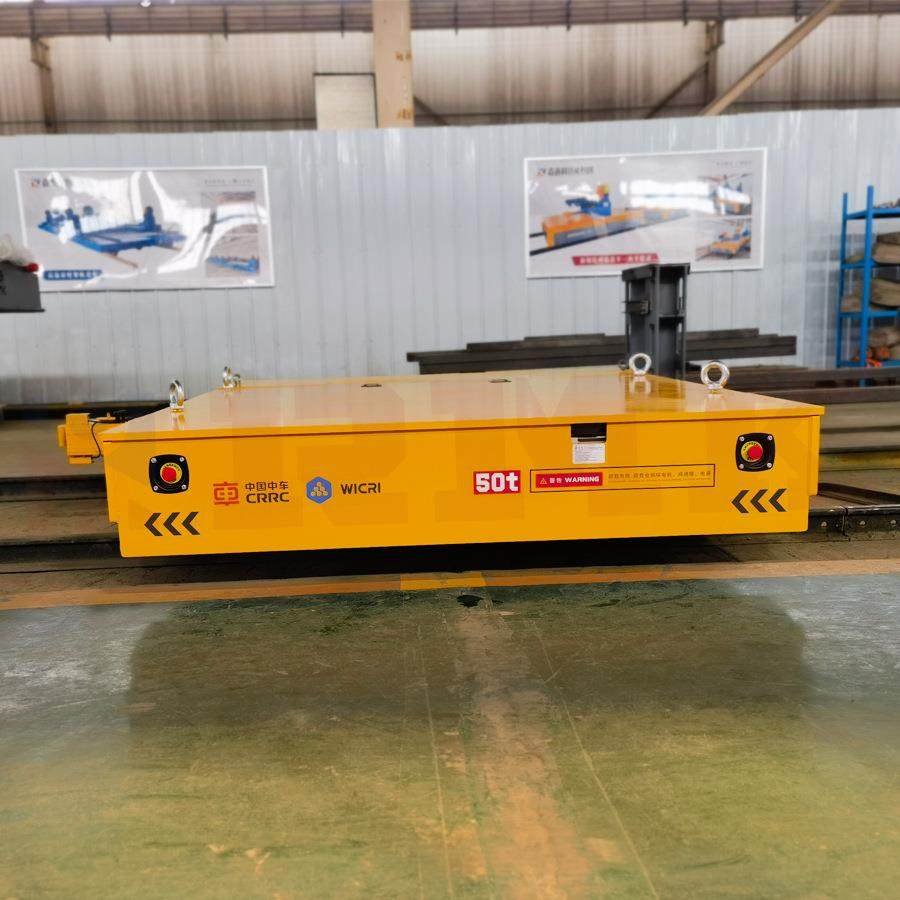 大吨位牵引车重载牵引车电动搬运平板车吨自动脱钩挂钩