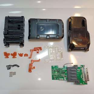 4.0AH 替代AEG 21700款 5芯 带灯 RIGID里奇18V工具电池套料L1815R