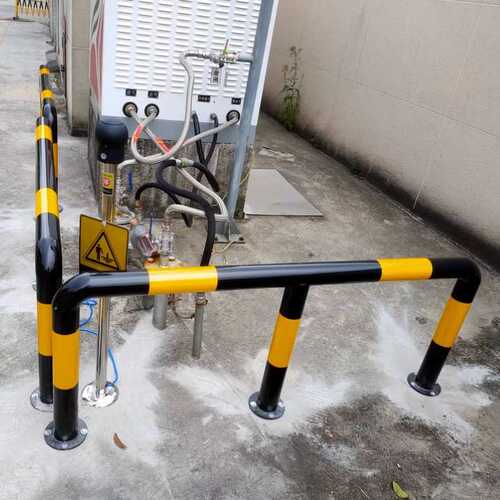 车间货架防撞柱可定制加厚M型日字型田字型镀锌防撞护栏38管76管