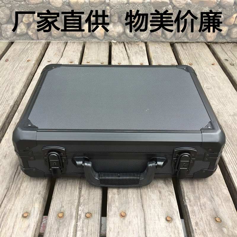 铝合金手提工具箱多功能文件仪器收纳盒 五金配件水管样品箱定 制图片