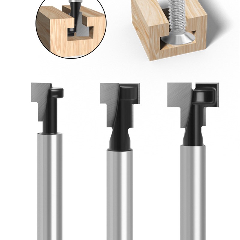 1/柄6柄机锁孔4刀三件套黑铣色匙孔刀相框挂孔锣刀边修木工刀