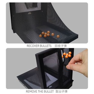 壁球拍靶成人专业级打靶箱弹弓射击靶箱靶子靶靶纸水弹自