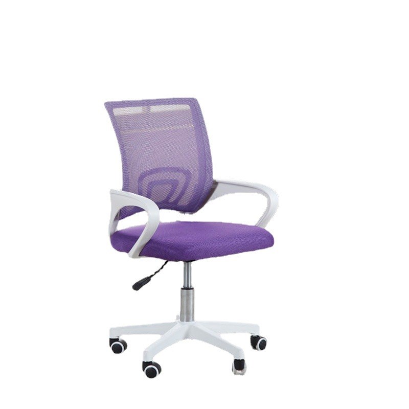 零售办公椅网布职员椅旋转升降座椅家用简约弓形靠背电脑椅子