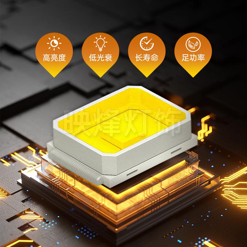 【折扣价】新款led遥控感应投光灯户外防水楼道照明调光亮度定时p