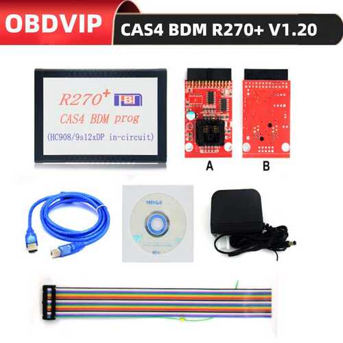 R270+ V1.20 Programmer for BMW CAS4 BDM适用宝马里程表调校仪