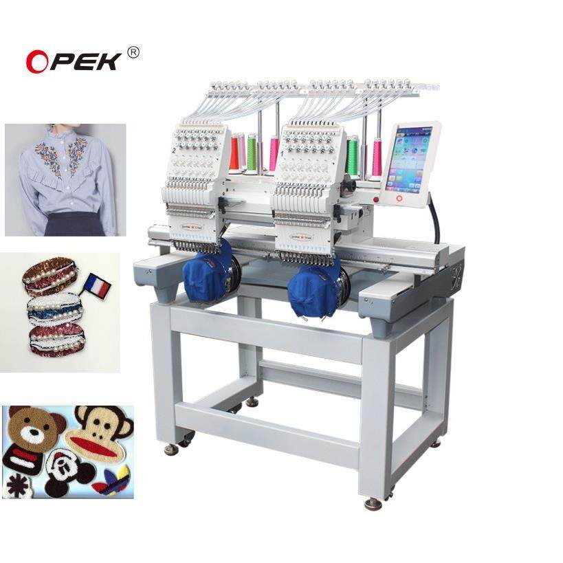 绣花机，双头全自动绣花机，家用工厂，帽子T恤毛衣窗帘logo刺绣,纺织面料/辅料/配套,其他纺织机械,淘宝优惠券,粉丝福利购,淘宝优惠卷