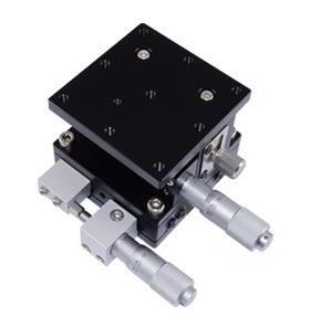 XZ轴80*80LE80交叉滚子导轨微调平台LE80-L-2位移平台微调架