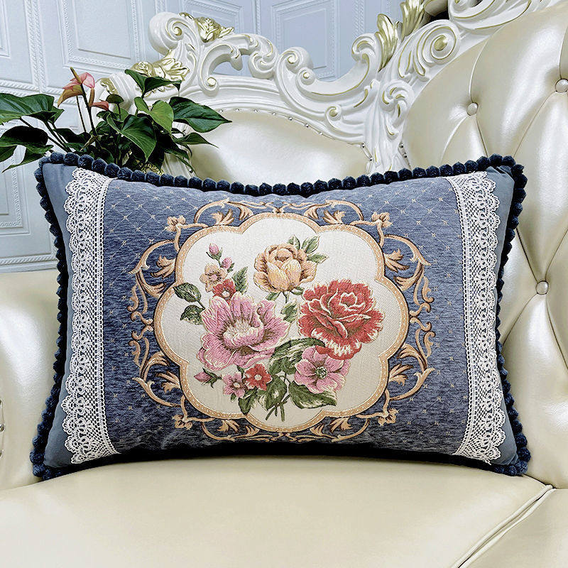 欧式沙发抱枕靠套客厅北欧A床头护腰靠枕大号靠背长方形