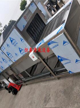 广东排气管超洗机 流水线不锈钢焊管除抛光蜡式TQI声波清清洗机