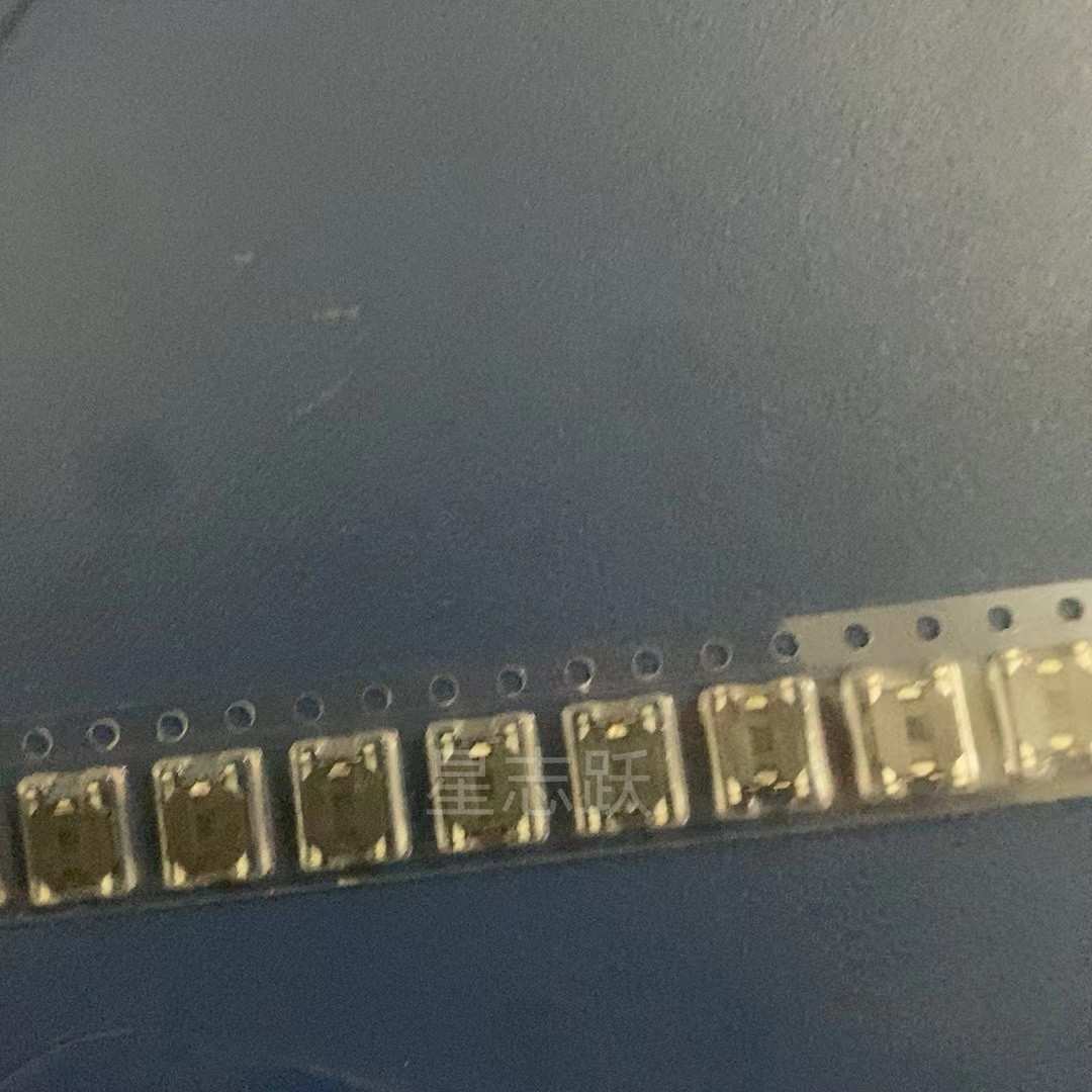 金属铜头 4*4*5H 贴片微动轻触开关4X4X5 按键开关4脚按键现货