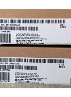 6ES7321-1BH50-0AA0原装PLC/ S7-300 SM321数字量输入模块