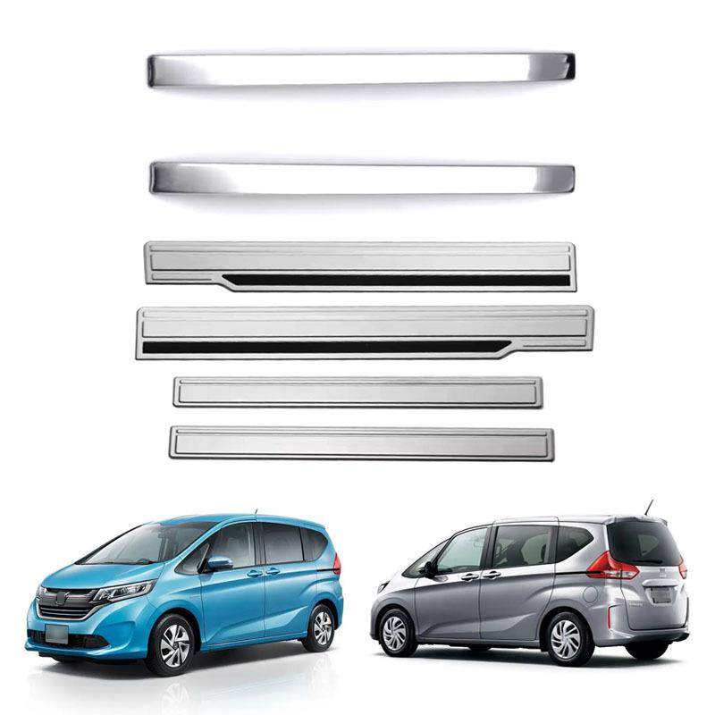 适用于16-19款本田Freed GB5 6 7 8门槛条内饰装饰亮片贴改装配件