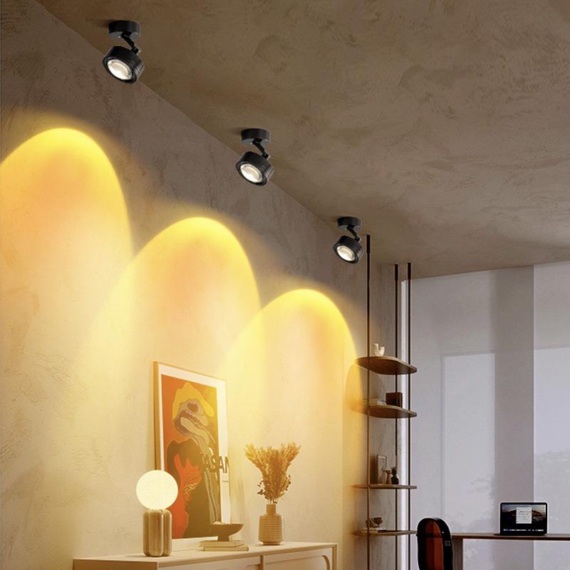 壁灯卧室床头夕阳灯客厅沙发电视背景墙洗墙灯走廊过道吸顶射灯