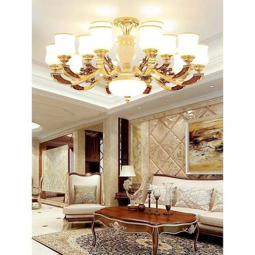 欧式客厅吊灯简欧奢华大气简约现代家用大厅餐厅卧室灯2023年新款